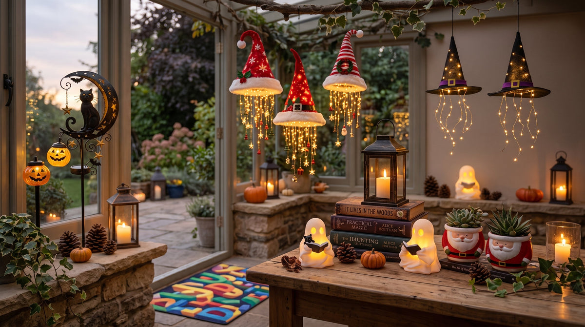 Magische Festtagsdekoration: So wird Ihr Zuhause bereit für Halloween und Weihnachten