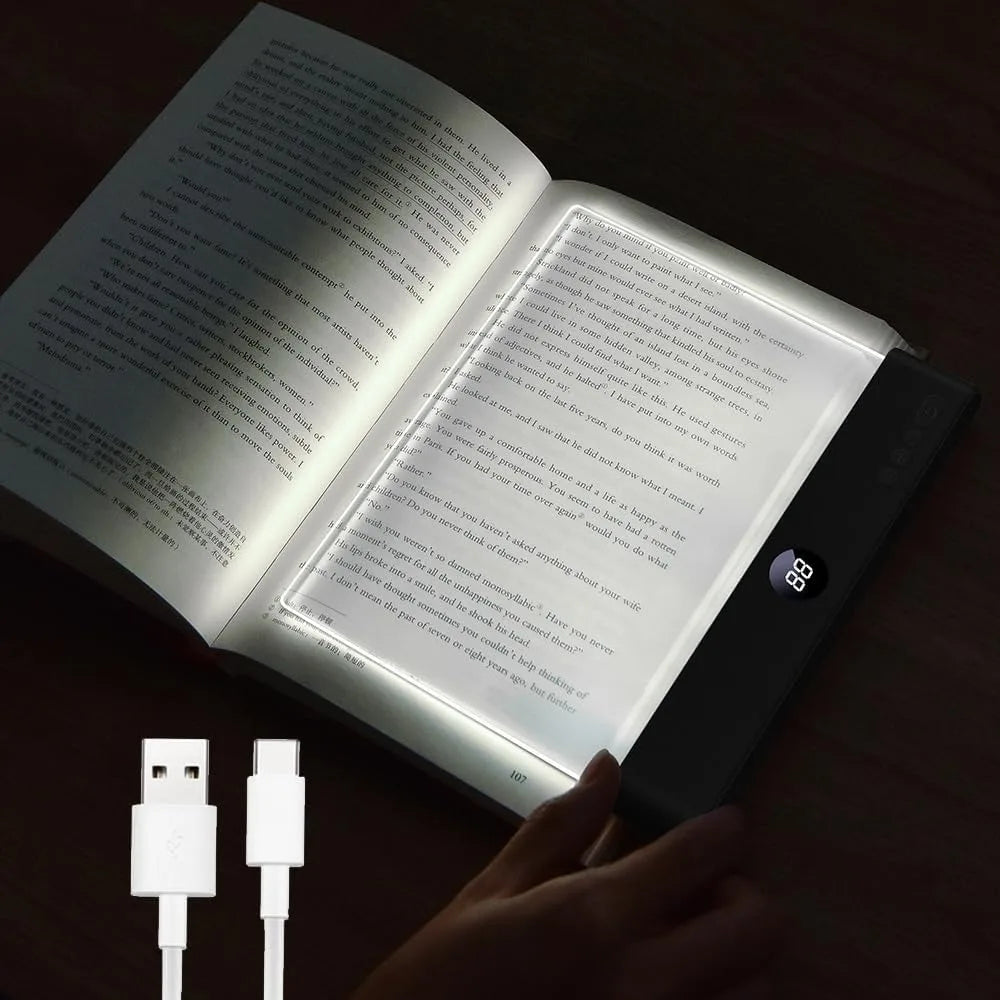 My Store LumaLeaf™ reading lamp with adjustable light for stress-free reading anytime and anywhere